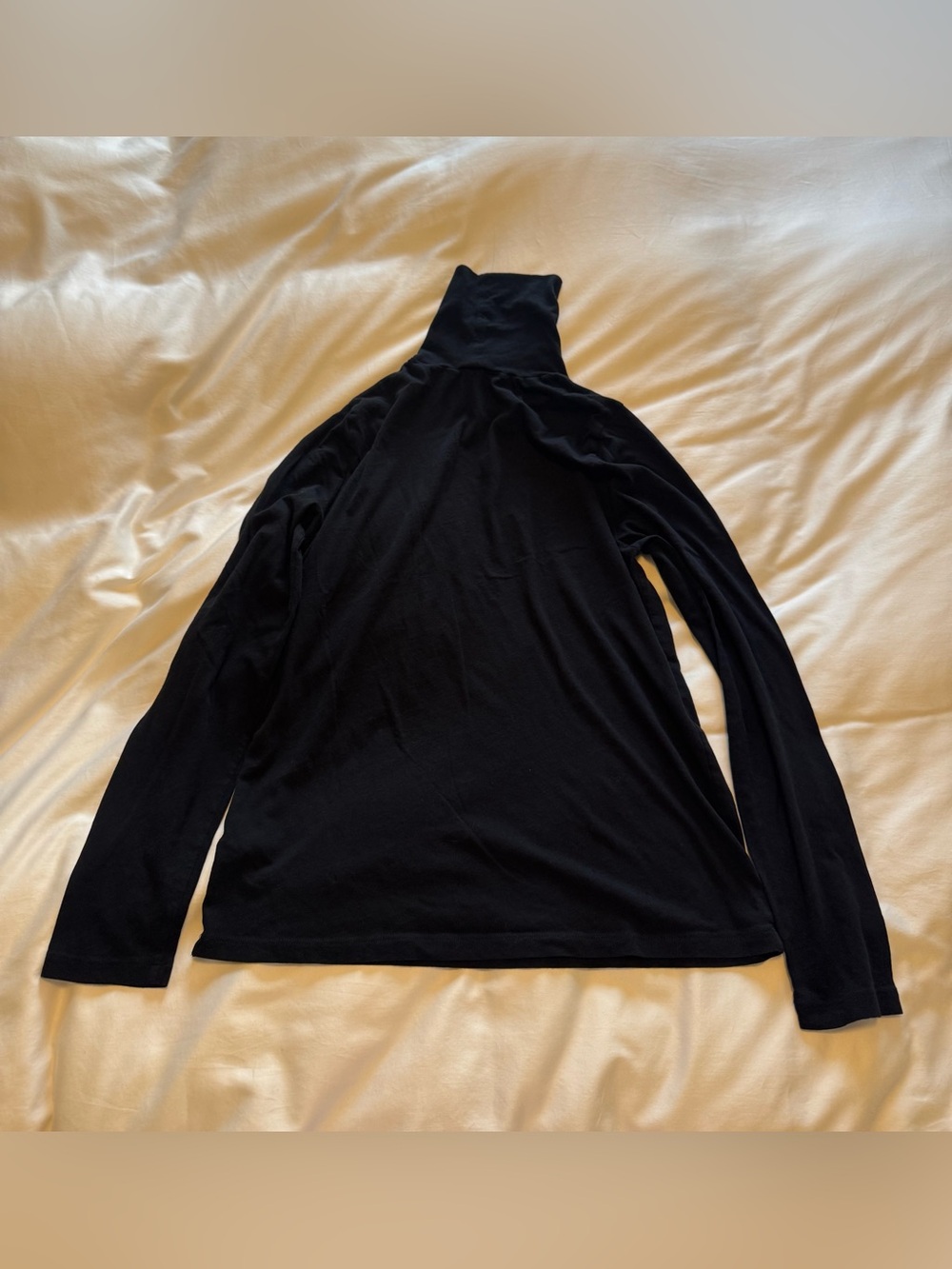 J. Crew Black Turtleneck Long Sleeve Top